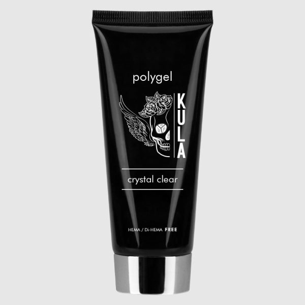 PolyGel akrylożel budujący Kula Nails Hema/di-Hema free Crystal Clear 50g Akrylożel 5