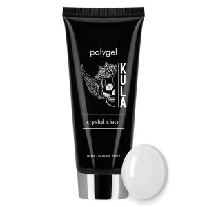 PolyGel akrylożel budujący Kula Nails Hema/di-Hema free Crystal Clear 50g Akrylożel Paulina Kula Nails